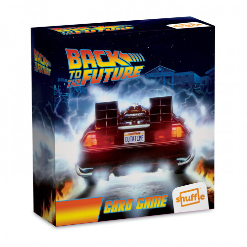 Joc de carti "Back to the Future", pentru 2-4 jucatori de peste 8 ani